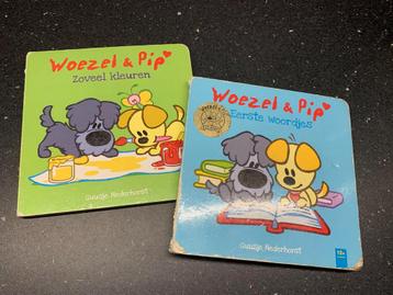Woezel en Pip leesboekjes, kleuren en woordjes beschikbaar voor biedingen