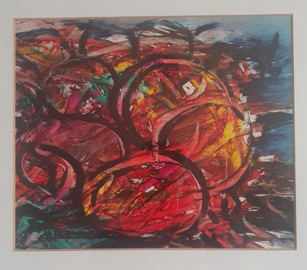 Schilderij Kunstschilder Aad Leemans - origineel, Ophalen