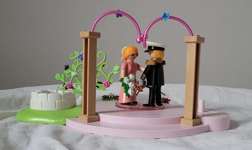 Playmobil Willem Alexander en Maxima dansen paviljoen rozen, Kinderen en Baby's, Speelgoed | Playmobil, Zo goed als nieuw, Complete set