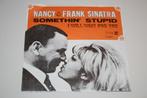 NANCY & FRANK SINATRA - SOMETHIN STUPID, Cd's en Dvd's, Vinyl Singles, Verzenden, 7 inch, Single, Zo goed als nieuw