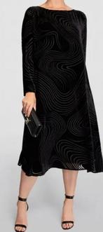 Velvet jurk zwart 50/52-54, Kleding | Dames, Gelegenheidskleding, Galajurk, Zwart, Maat 46/48 (XL) of groter, Nieuw