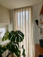 Jotex gordijn linnen-katoen beige, Huis en Inrichting, 100 tot 150 cm, 200 cm of meer, Beige, Ophalen of Verzenden