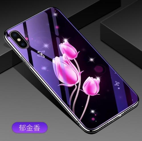 Artistiek Backcover + Screenprotector voor Galaxy S8 _ Tulp, Telecommunicatie, Mobiele telefoons | Hoesjes en Frontjes | Samsung