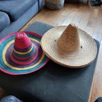 Sombrero beige, Hobby en Vrije tijd, Feestartikelen, Ophalen, Zo goed als nieuw