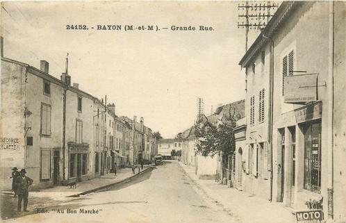 (379-036-025) Bayon (M et M) Grande Rue, Verzamelen, Ansichtkaarten | Buitenland, Frankrijk, Verzenden