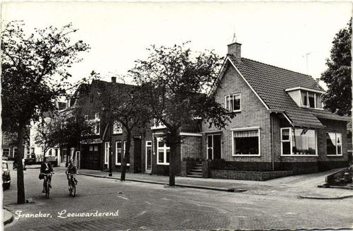 Franeker, Leeuwarderend - fietsers - ongelopen, Verzamelen, Ansichtkaarten | Nederland, Ongelopen, Friesland, 1920 tot 1940, Verzenden