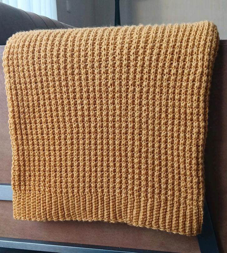 Gehaakte deken - steun jouw doel!, Huis en Inrichting, Woonaccessoires | Plaids en Woondekens, Nieuw, Ophalen of Verzenden