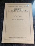 Schoolplaat boekje Zoetwatervissen, Antiek en Kunst, Ophalen of Verzenden, Natuur en Biologie