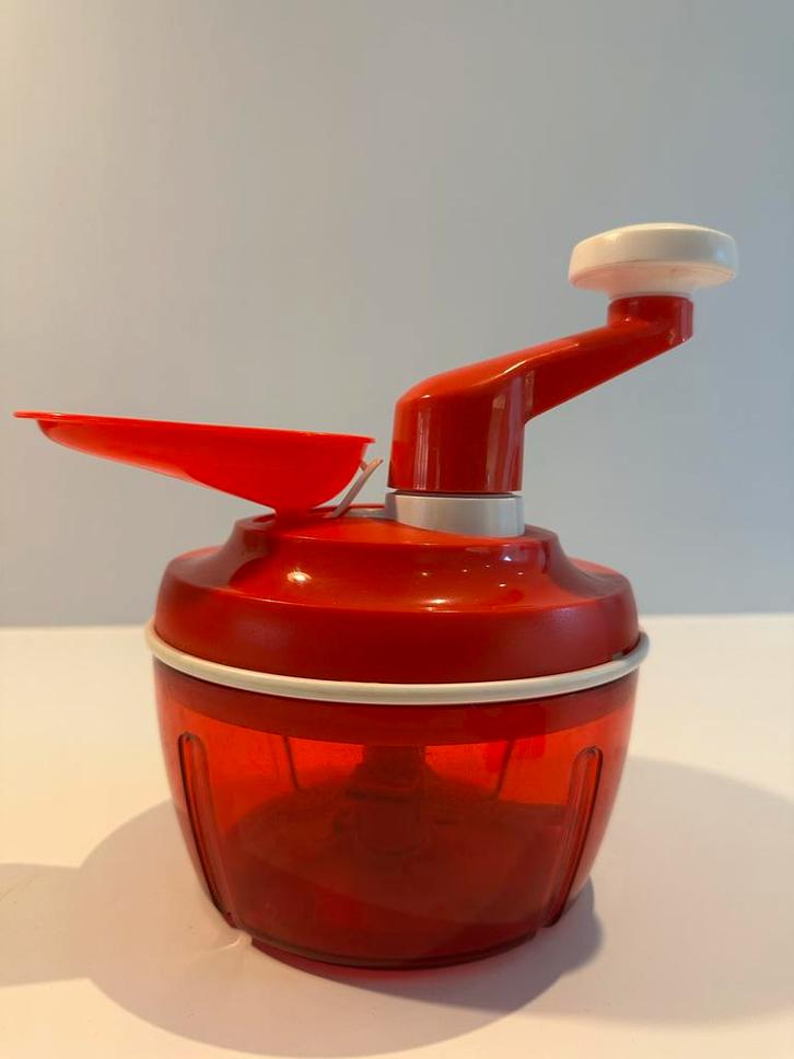 Tupperware Quick-Chef 3 Rood - Handige Keukenmachine, Huis en Inrichting, Keuken | Keukenbenodigdheden, Gebruikt, Ophalen of Verzenden
