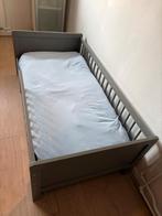 Peuterbed grijs, 146x77 cm, Gebruikt, 70 tot 85 cm, 140 tot 160 cm, Ophalen