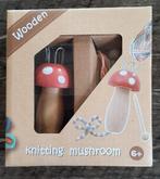 Punnik set paddestoel hout enig cadeau!, Ophalen of Verzenden, Nieuw, Breien of Haken, Overige typen