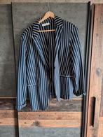 Blauw/wit met rode bies blazer maat 42/44, Kleding | Dames, Ophalen of Verzenden, Zo goed als nieuw, Maat 42/44 (L), Blauw