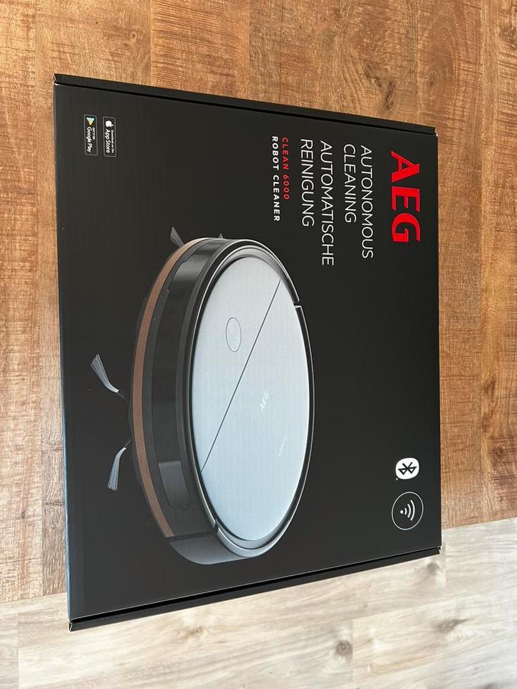 AEG AR61UD1UG robotstofzuiger. Nieuw in verpakking., Witgoed en Apparatuur, Stofzuigers, Nieuw, Robotstofzuiger, Reservoir, Ophalen of Verzenden