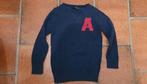 Donker blauwe trui met rode A maat 104 van Charles Vogele, Kinderen en Baby's, Kinderkleding | Maat 104, Ophalen of Verzenden
