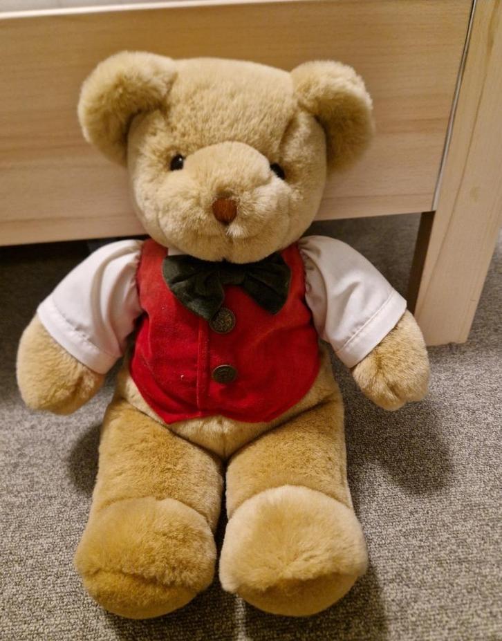 Pluche knuffel teddybeer als nieuw, Kinderen en Baby's, Speelgoed | Knuffels en Pluche, Zo goed als nieuw, Overige typen, Ophalen of Verzenden