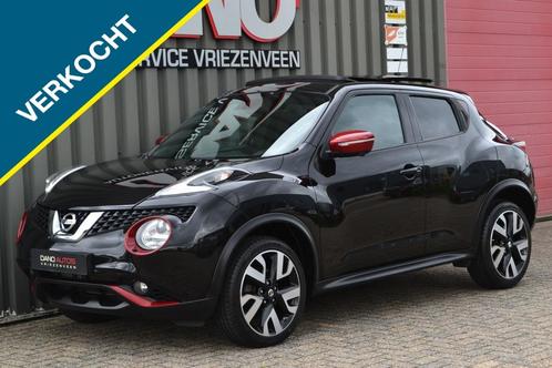 Nissan Juke 1.2 DIG-T S/S Tekna Leer/Camera/Navi/Xenon/Pano, Auto's, Nissan, Bedrijf, Juke, ABS, Airbags, Airconditioning, Bluetooth