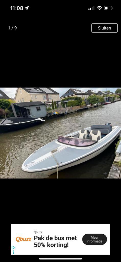 Speedbootje met 6pk Yamaha, Watersport en Boten, Speedboten, Gebruikt, 3 tot 6 meter, Benzine, Minder dan 70 pk, Polyester, Buitenboordmotor