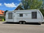 mooie caravan moet weg, Caravans en Kamperen, Tabbert, 2 aparte bedden, Particulier, 6 tot 7 meter