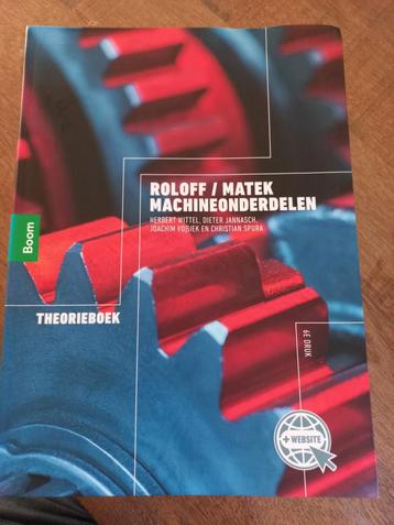 Roloff / Matek Machineonderdelen: theorieboek beschikbaar voor biedingen