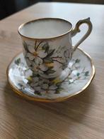 Vintage Royal Albert White Dogwood Kop en Schotel, Gebruikt, Ophalen of Verzenden, Overige stijlen, Kop(pen) en/of Schotel(s)