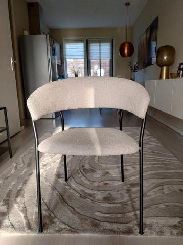 Eetkamerstoelen Dyyk set van 4, kleur beige (shell) *NIEUW* beschikbaar voor biedingen