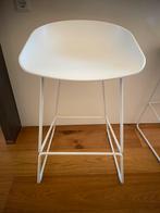 HAY about a stool 38 barkruk wit 65cm, 1 kruk, Ophalen, Zo goed als nieuw, 60 tot 90 cm