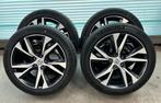 Nette set 18 inch Volvo velgen 235-45-18 zomerbanden S60,V60, Ophalen, 18 inch, Gebruikt, Banden en Velgen
