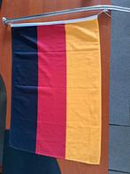 Duitse vlag met vlaggenmast RVS, Diversen, Vlaggen en Wimpels, Ophalen of Verzenden, Zo goed als nieuw