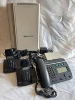 “Telefoonset A295 + handsets + VOX Alliance + Repotec”, Ophalen of Verzenden, Gebruikt, Analoge centrale