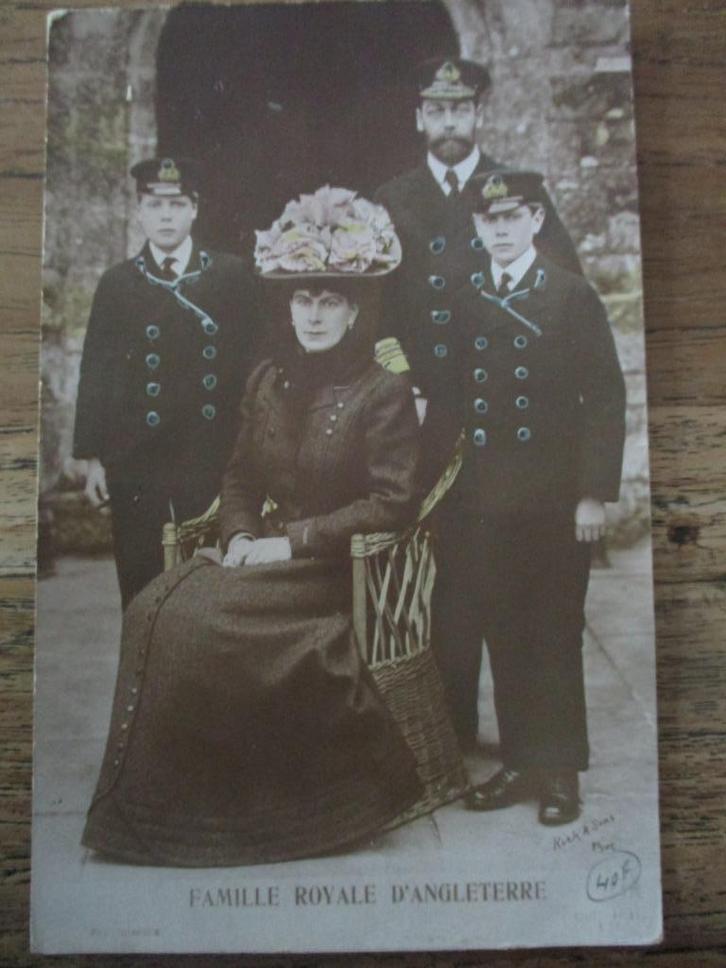 Postkaart His Royal Highness King George V, Verzamelen, Militaria | Algemeen, Landmacht, Foto of Poster, Duitsland, Verzenden