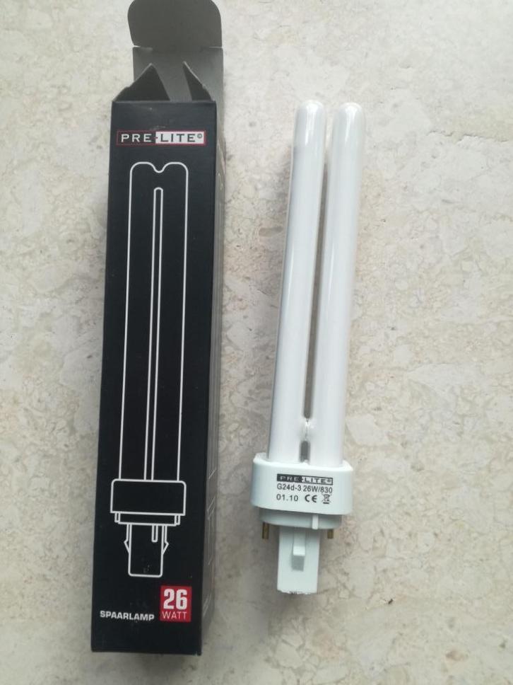 OP =OP / PreLite PL-C, G24d-3, 26w, kleur 830., Huis en Inrichting, Lampen | Losse lampen, Nieuw, Spaarlamp, Minder dan 30 watt