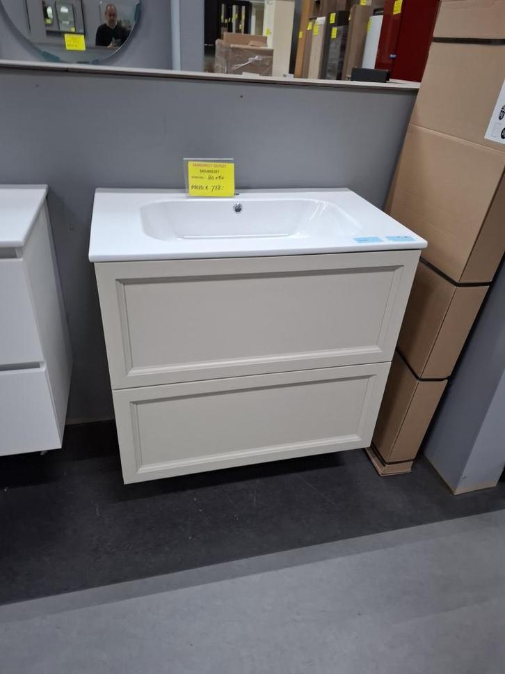 Badmeubel 80 x 50 cm, Huis en Inrichting, Badkamer | Badkamermeubels, Nieuw, Ophalen