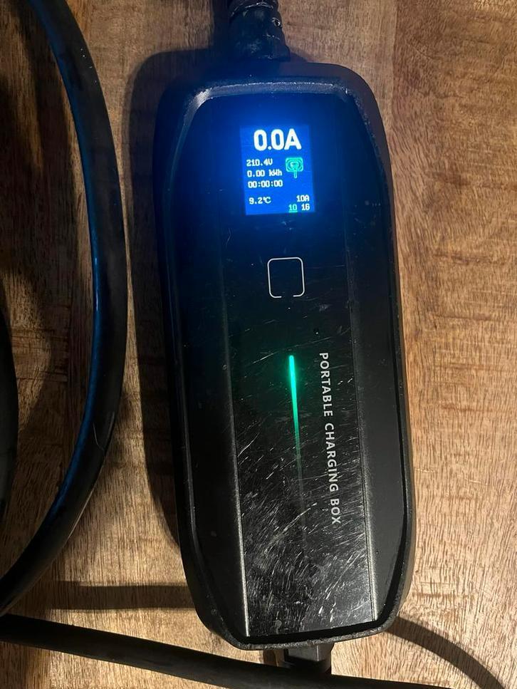 Laadkabel Hybride Auto - Draagbare Laadbox, Auto diversen, Laadpalen, Gebruikt, Laadkabel, Ophalen of Verzenden