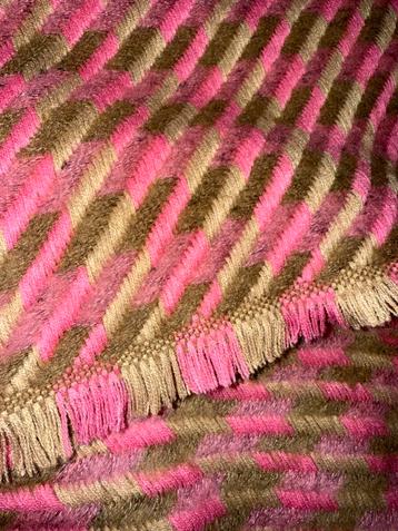 Shoeby Sjaal Roze/Legergroen 180x66cm beschikbaar voor biedingen