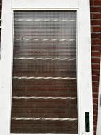 Hardhouten schuurdeur met veiligheidsglas - 81x202cm, Ophalen, Gebruikt, 80 tot 100 cm, Buitendeur