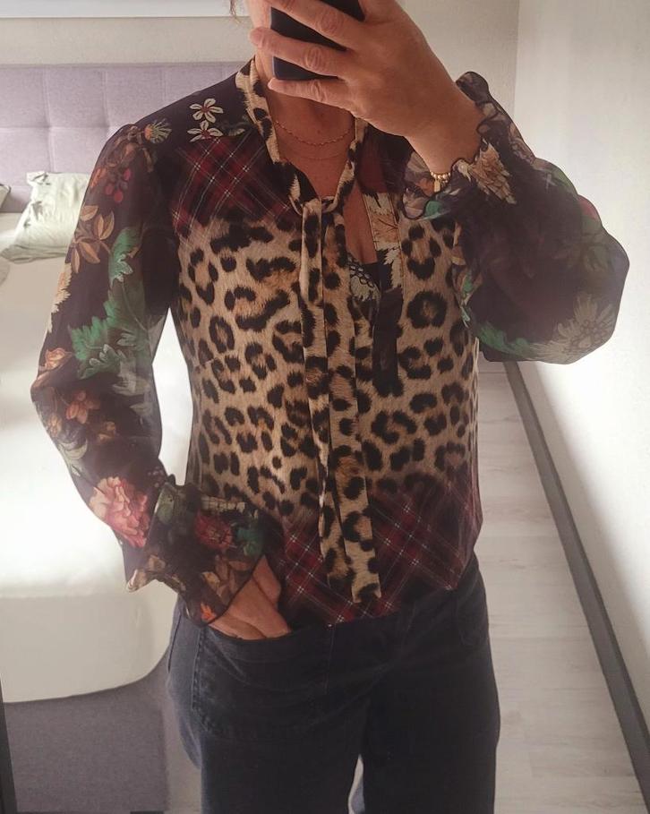 Super leuke blouse van Tessa Koops, maat S-M, Kleding | Dames, Blouses en Tunieken, Zo goed als nieuw, Maat 36 (S), Ophalen of Verzenden