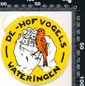 Sticker: De Hof Vogels - Wateringen beschikbaar voor biedingen