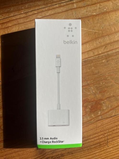 Belkin RockStar audio & oplaadadapter Lightning Ipad Iphone, Computers en Software, Apple iPads, Nieuw, Overige modellen, 32 GB