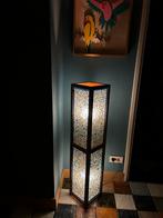 Mozaiek vloerlamp blauw oosterse lamp, Ophalen, 100 tot 150 cm, Zo goed als nieuw, Oosters