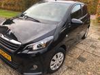 Peugeot 108 1.0 E-vti 72pk 5D 2019 Zwart, Auto's, Peugeot, 4 stoelen, Zwart, Origineel Nederlands, Handgeschakeld