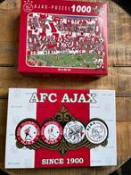 2 Ajax Puzzels - 1000 stukjes, Hobby en Vrije tijd, Denksport en Puzzels, Ophalen, 500 t/m 1500 stukjes, Zo goed als nieuw, Legpuzzel