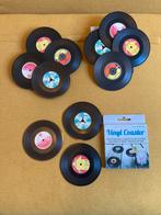 Platen vinyl coaster onderzetters lp vinylplaat retro elpees, Ophalen of Verzenden, Nieuw