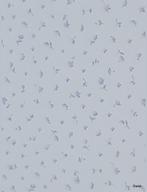 13956 Bloemenbehang lavendel wit retro jaren 60 swiet retro, Ophalen of Verzenden, 75 m² of meer, Wit