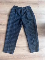 Wollen broek blauw met streep geel maat S Bellerose, Maat 38/40 (M), Blauw, Ophalen of Verzenden, Zo goed als nieuw