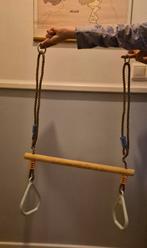 Ring trapeze met kunststof ringen, Kinderen en Baby's, Speelgoed | Buiten | Speeltoestellen, Ophalen of Verzenden, Zo goed als nieuw
