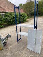 6 meter magazijn/onderdelen stelling, Ophalen, Gebruikt