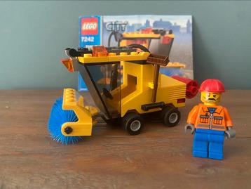 Lego City 7242 - Veegwagen beschikbaar voor biedingen