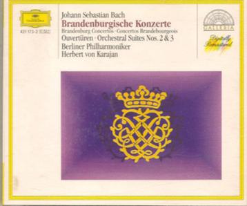 BACH Brandenburgische konzerte (1-6) 2 - CD VON KARAJAN DG beschikbaar voor biedingen