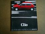 Renault Clio [ Frans ], Boeken, Auto's | Folders en Tijdschriften, Verzenden, Zo goed als nieuw, Renault