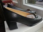 Zwarte pumps ECHTE LEER buiten en binnen, m.38 en37 NIEUWE, Pumps, Verzenden, Zwart, Nieuw